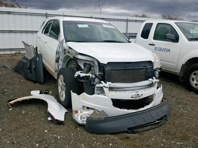 2GNALAEK7F6433897 - 2015 CHEVROLET EQUINOX LS WHITE photo 1