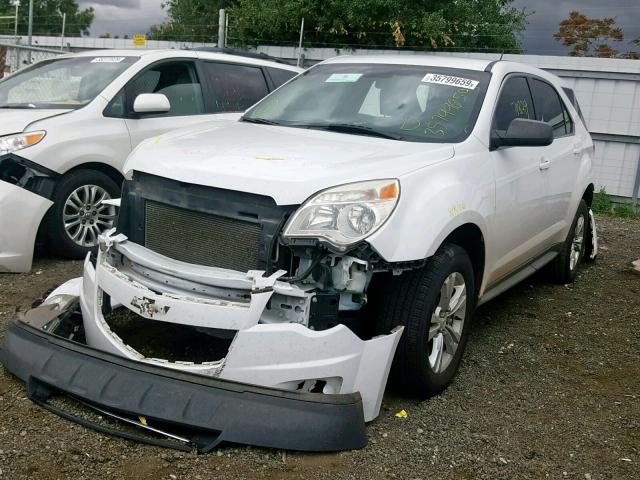 2GNALAEK7F6433897 - 2015 CHEVROLET EQUINOX LS WHITE photo 2