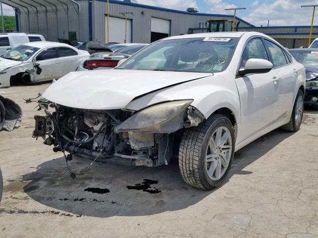 1YVHP82B295M00390 - 2009 MAZDA 6 S WHITE photo 2