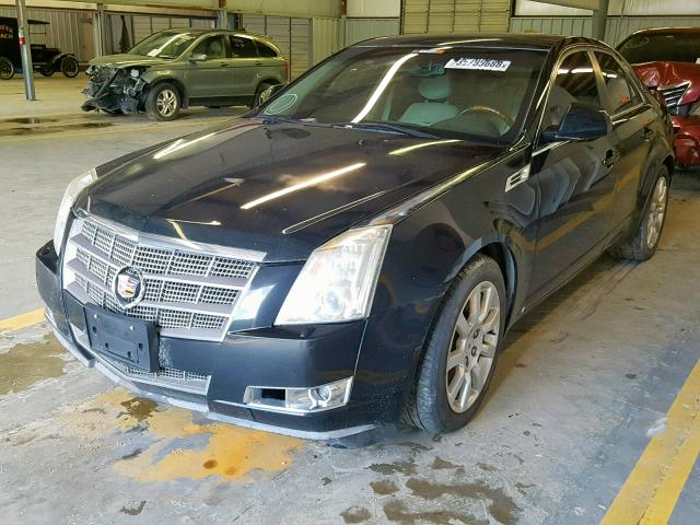 1G6DV57V480152895 - 2008 CADILLAC CTS HI FEA BLACK photo 2