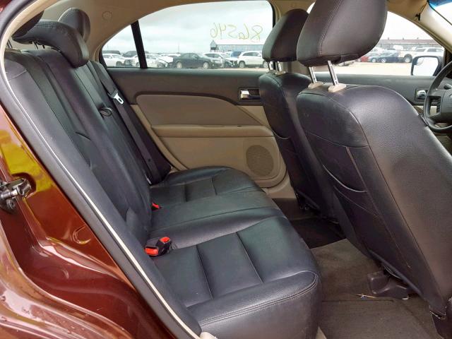 3FAHP0GAXCR167974 - 2012 FORD FUSION S BROWN photo 6