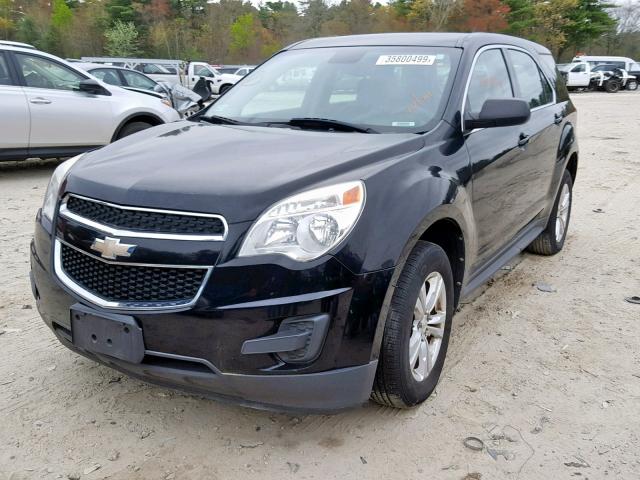 2GNFLCEK2C6231918 - 2012 CHEVROLET EQUINOX LS BLACK photo 2