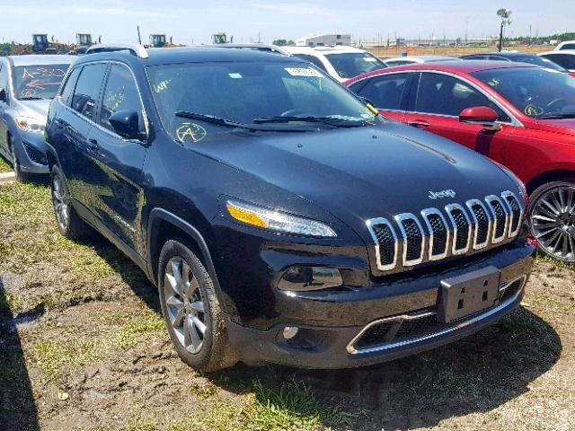 1C4PJLDB0JD554058 - 2018 JEEP CHEROKEE L BLACK photo 1