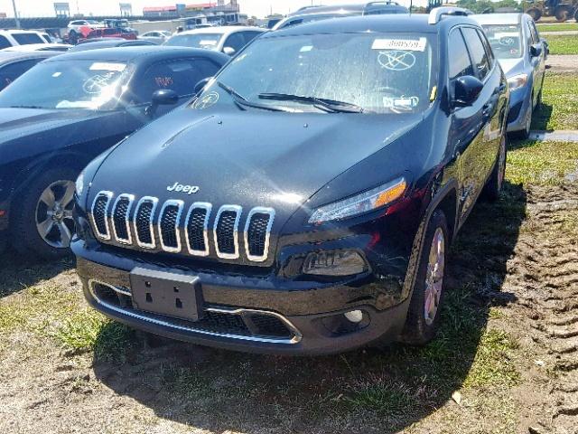 1C4PJLDB0JD554058 - 2018 JEEP CHEROKEE L BLACK photo 2