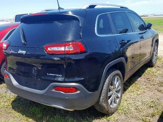 1C4PJLDB0JD554058 - 2018 JEEP CHEROKEE L BLACK photo 4