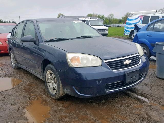 1G1ZS51F26F299541 - 2006 CHEVROLET MALIBU LS BLUE photo 1