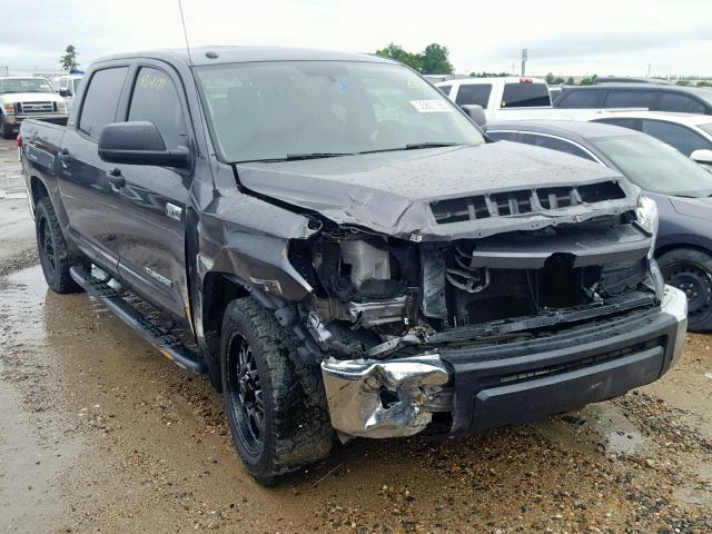 5TFDW5F15FX470683 - 2015 TOYOTA TUNDRA CRE GRAY photo 1