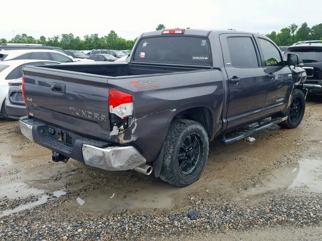 5TFDW5F15FX470683 - 2015 TOYOTA TUNDRA CRE GRAY photo 4