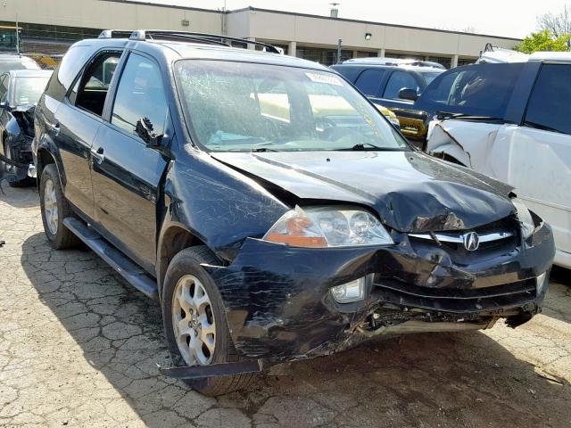 2HNYD18612H506404 - 2002 ACURA MDX TOURIN BLACK photo 1