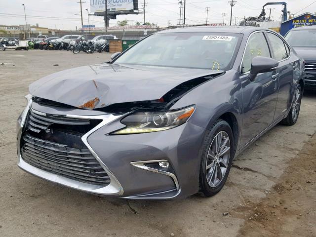 JTHBW1GG7G2103140 - 2016 LEXUS ES 300H GRAY photo 2