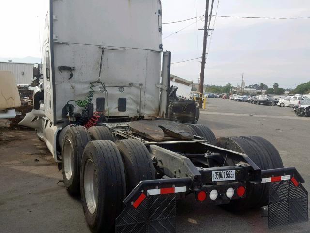 1XKYD49X8JJ181038 - 2018 KENWORTH CONSTRUCTI WHITE photo 3