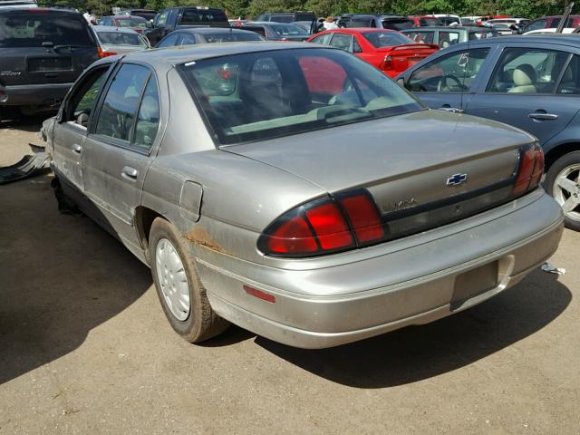 2G1WL52M7W9256674 - 1998 CHEVROLET LUMINA BAS BLUE photo 3