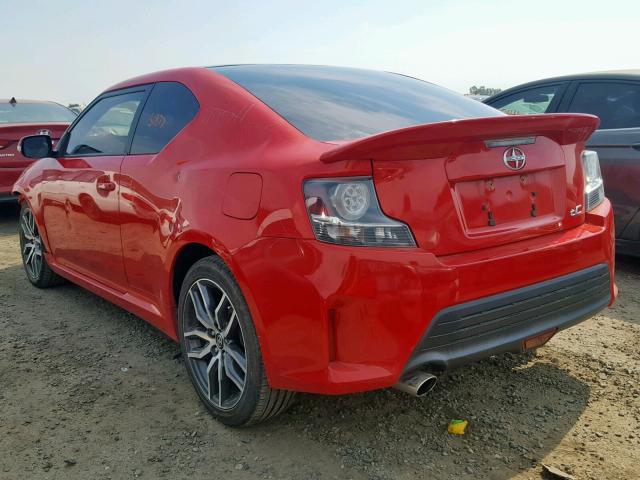 JTKJF5C73E3083625 - 2014 TOYOTA SCION TC წითელი ფოტო 3