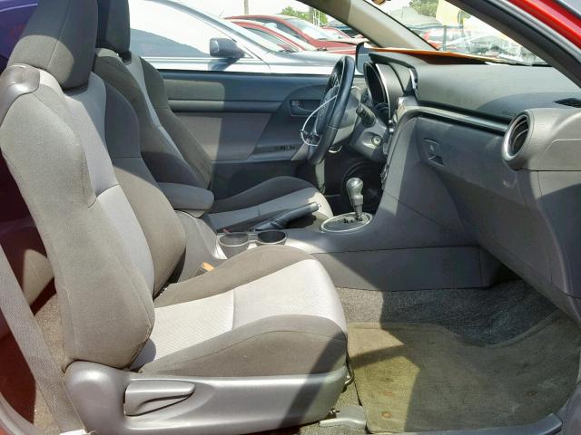 JTKJF5C73E3083625 - 2014 TOYOTA SCION TC წითელი ფოტო 5