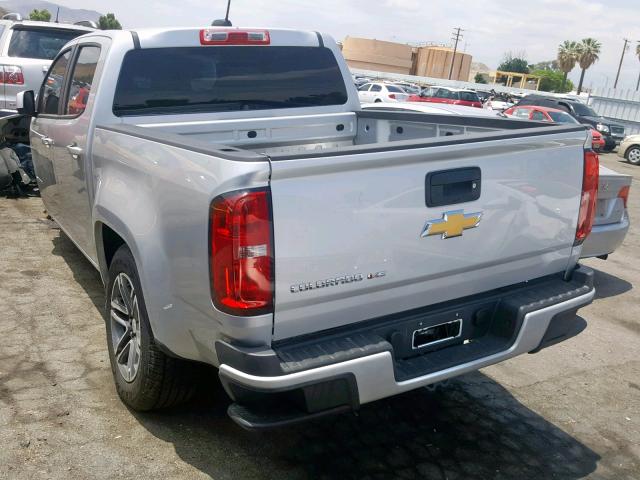 1GCGSBEN0K1158117 - 2019 CHEVROLET COLORADO SILVER photo 3