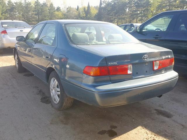 4T1BG22K31U834137 - 2001 TOYOTA CAMRY CE BLUE photo 3