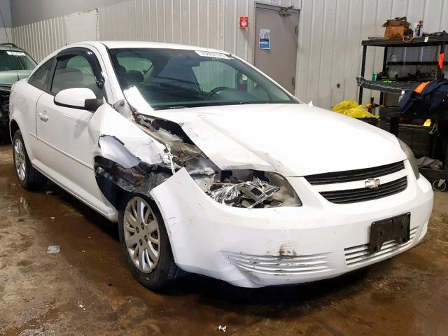 1G1AT18H197185894 - 2009 CHEVROLET COBALT LT WHITE photo 1