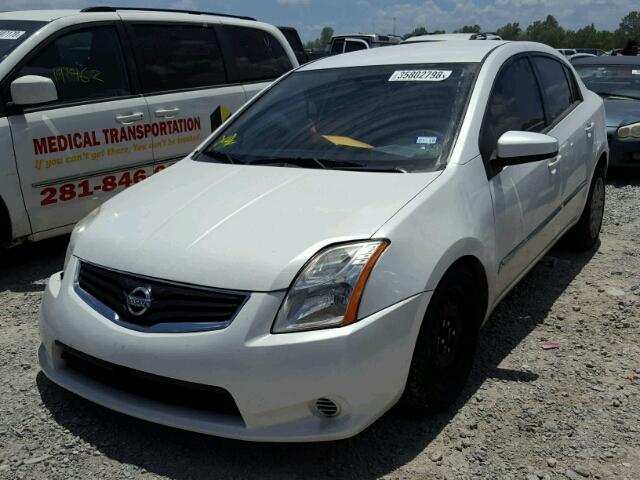 3N1AB6APXBL701912 - 2011 NISSAN SENTRA 2.0 WHITE photo 2