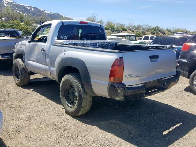 5TFPX4EN6DX017002 - 2013 TOYOTA TACOMA SILVER photo 3