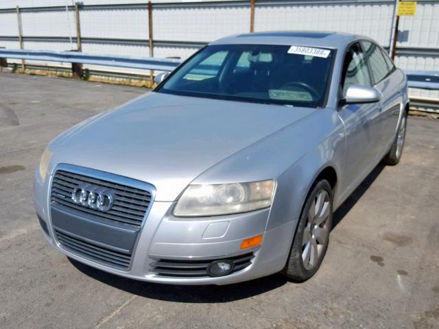 WAUDG74F25N059482 - 2005 AUDI A6 3.2 QUA SILVER photo 2