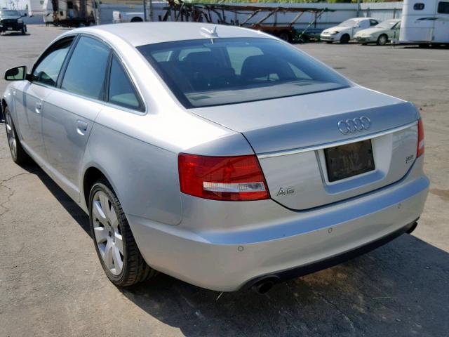 WAUDG74F25N059482 - 2005 AUDI A6 3.2 QUA SILVER photo 3