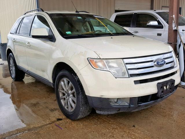 2FMDK38C27BB19099 - 2007 FORD EDGE SEL WHITE photo 1