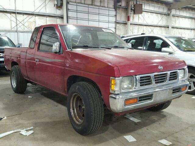 1N6SD16S0VC397823 - 1997 NISSAN TRUCK KING RED photo 1