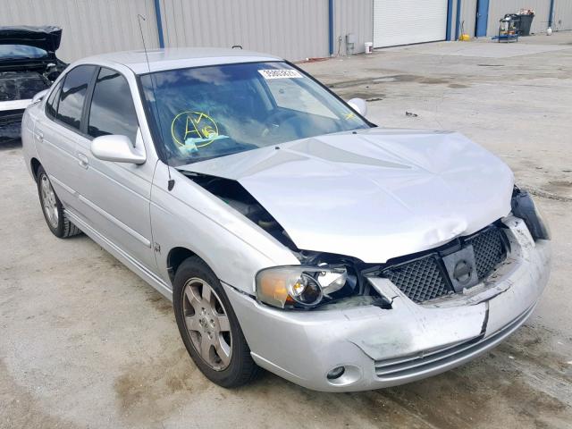 3N1AB51D75L581314 - 2005 NISSAN SENTRA SE- SILVER photo 1