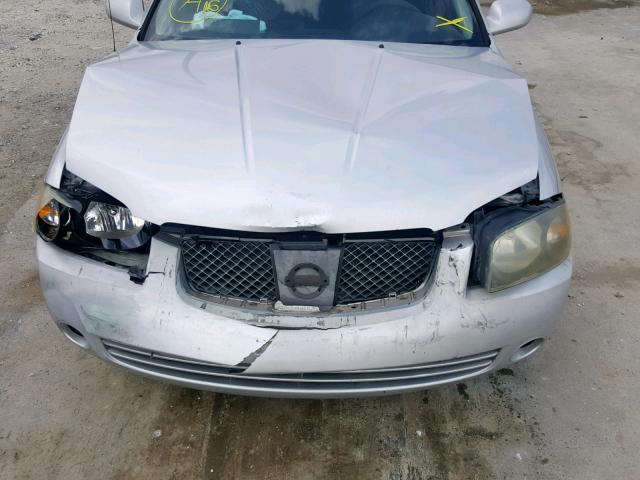 3N1AB51D75L581314 - 2005 NISSAN SENTRA SE- SILVER photo 9