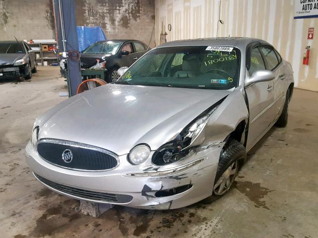 2G4WD582X61180016 - 2006 BUICK LACROSSE C SILVER photo 2