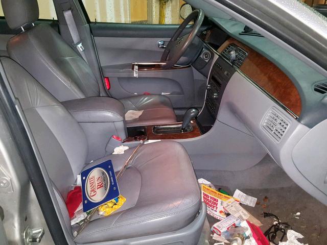 2G4WD582X61180016 - 2006 BUICK LACROSSE C SILVER photo 5