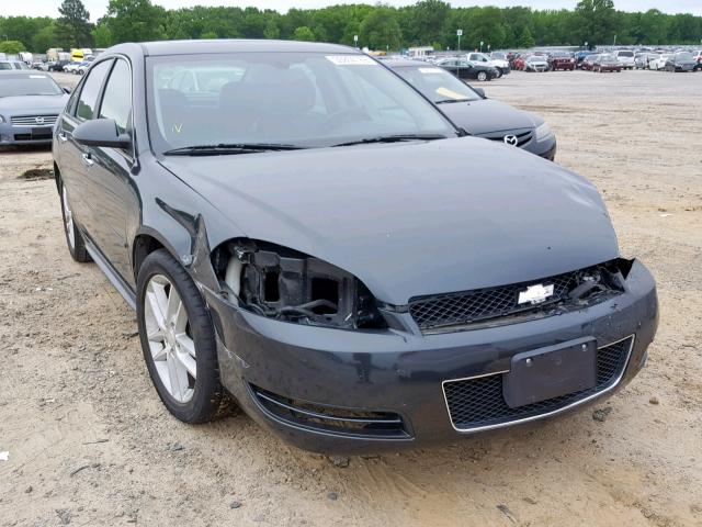 2G1WC5E34C1281920 - 2012 CHEVROLET IMPALA LTZ CHARCOAL photo 1