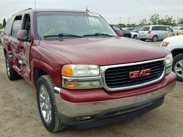 3GKEC16ZX5G101546 - 2005 GMC YUKON XL C BURGUNDY photo 1