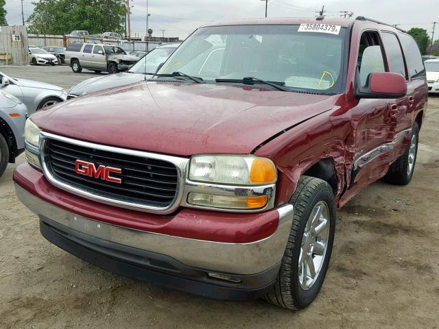 3GKEC16ZX5G101546 - 2005 GMC YUKON XL C BURGUNDY photo 2