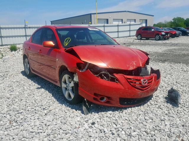 JM1BK123151281565 - 2005 MAZDA 3 S RED photo 1