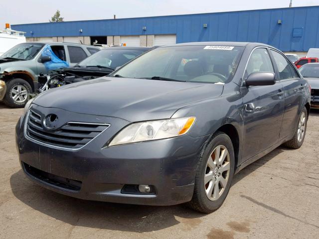 4T1BE46K77U086674 - 2007 TOYOTA CAMRY NEW GRAY photo 2