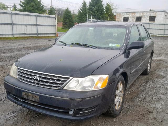 4T1BF28B23U306151 - 2003 TOYOTA AVALON XL BLACK photo 2