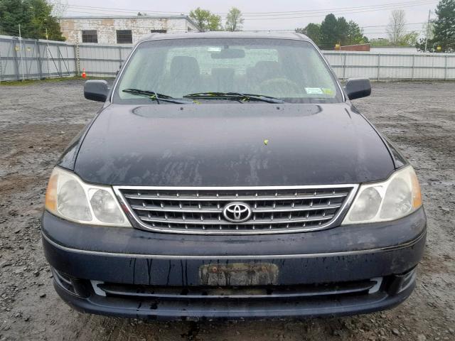 4T1BF28B23U306151 - 2003 TOYOTA AVALON XL BLACK photo 9