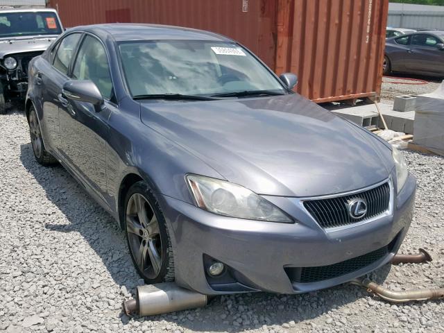 JTHBF5C28C5170209 - 2012 LEXUS IS 250 GRAY photo 1