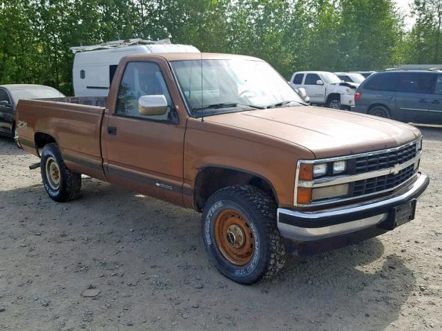 1GCDK14K8KE148724 - 1989 CHEVROLET GMT-400 K1 BROWN photo 1