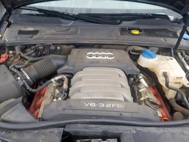 WAUAH74F68N100667 - 2008 AUDI A6 3.2 BLUE photo 7