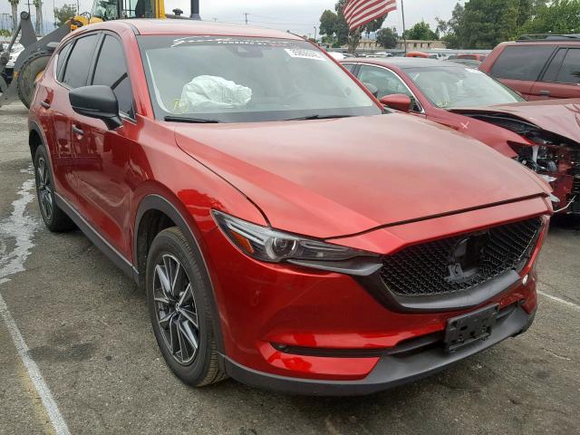 JM3KFADL5H0188728 - 2017 MAZDA CX-5 GRAND RED photo 1