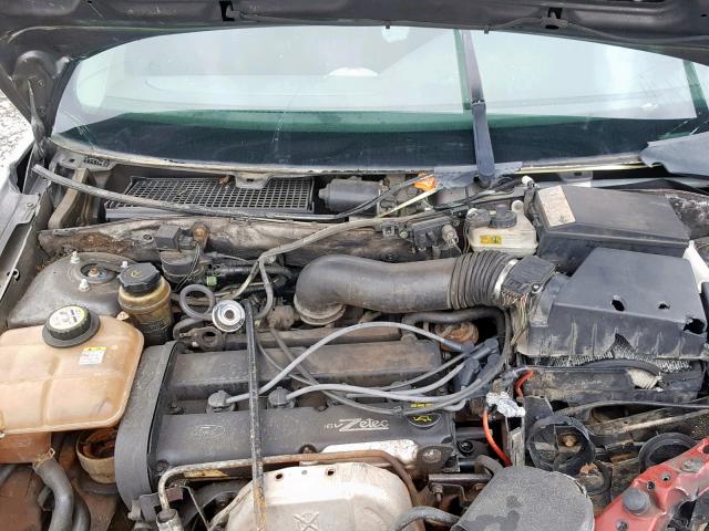 3FAFP37363R169408 - 2003 FORD FOCUS ZX5 GRAY photo 7