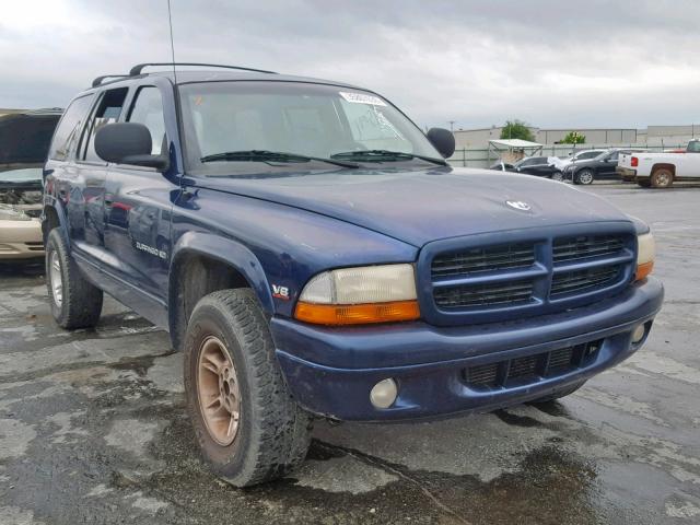 1B4HS28Y3XF554656 - 1999 DODGE DURANGO BLUE photo 1