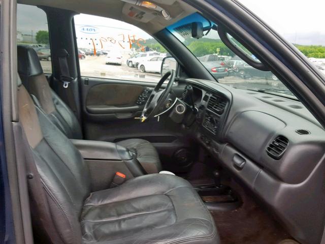 1B4HS28Y3XF554656 - 1999 DODGE DURANGO BLUE photo 5