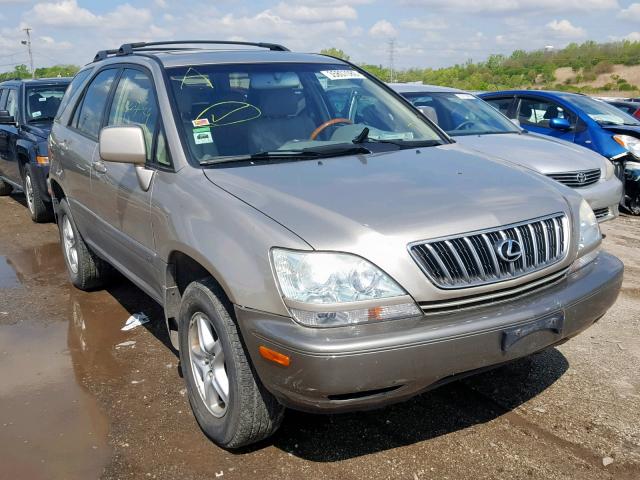 JTJHF10U310192281 - 2001 LEXUS RX 300 TAN photo 1