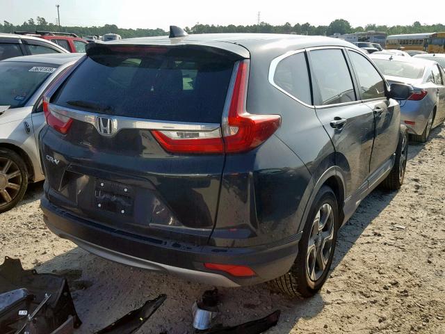 5J6RW1H89JA005029 - 2018 HONDA CR-V EXL BLACK photo 4