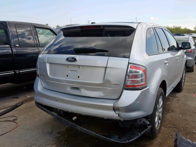 2FMDK3JC3ABB11952 - 2010 FORD EDGE SEL SILVER photo 4