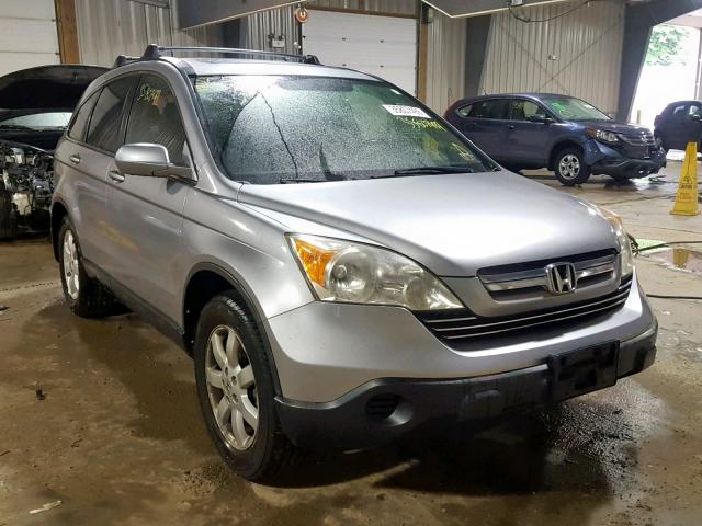 JHLRE48777C065540 - 2007 HONDA CR-V EXL SILVER photo 1