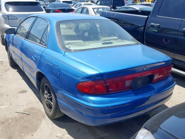 2G4WB52K2Y1112259 - 2000 BUICK REGAL LS BLUE photo 3